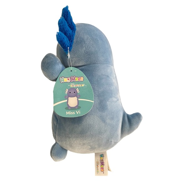 Squishmallows HugMees Miss Vi Axolotl NWT - Picture 3 of 4